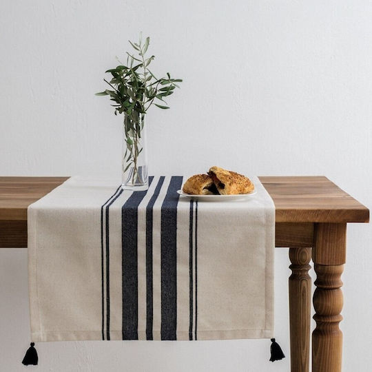 Lenjerii Deosebite Ράνερ Navy Blue 50x150εκ.