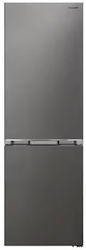 Sharp Kühlschrank Mit Gefrierfach 331l NoFrost Inox SJ-FBA11DMXPE Sharp Kühlschrank Mit Gefrierfach 331l NoFrost Inox SJ-FBA11DMXPE