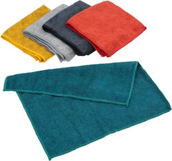 Set 5 Colored Microfiber Cloths 30 X 30 Cm