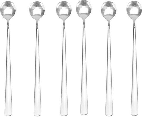 Set 6 Cocktail-Löffel Rund Raki 25cm