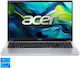 Acer Aspire Lite 15 15.6" IPS FHD (Celeron-N4500/8GB/256GB SSD/No OS) Silver (International English Keyboard)