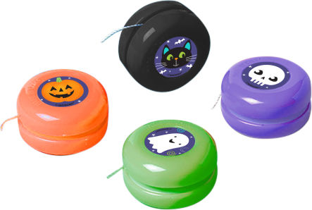 Yo-Yo Halloween Various Designs 1pc