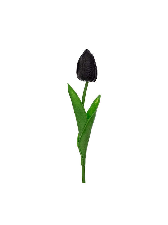 Artificial Decorative Tulip Branch Black Iliadis