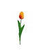 Artificial Decorative Tulip Branch Orange Iliadis