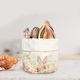 Coș De Pâine 16x21cm Din Bumbac Pastel Floral Urechi De Iepuraș Elon