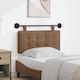 vidaXL Fabric Bed Headboard Cushion Brown 100x55cm
