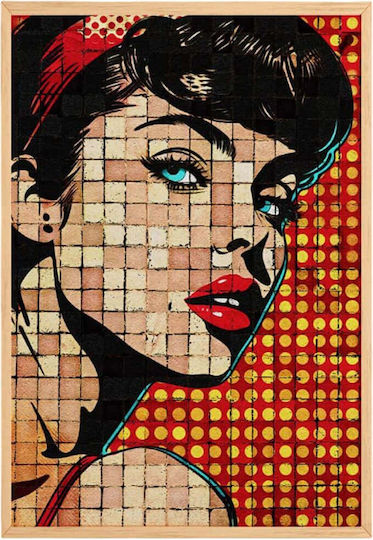 Wallity Pop Mosaic Дървена 33x48 см