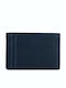 Leder Herrenbrieftasche mit RFID Blau