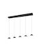 Trio Lighting Senta Deckenleuchte Silber