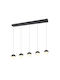 Trio Lighting Senta Κρεμαστό Φωτιστικό Γκρι