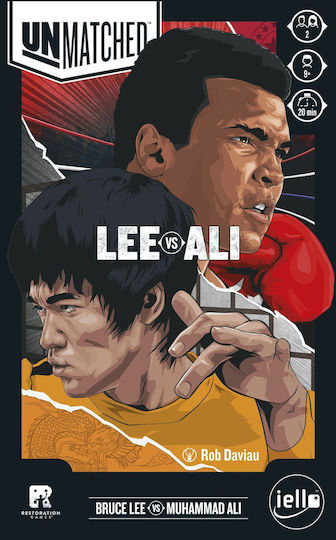 Επιτραπέζιο Παιχνίδι Unmatched: Lee vs Ali για 2 Παίκτες 9+ Ετών (EN) Iello