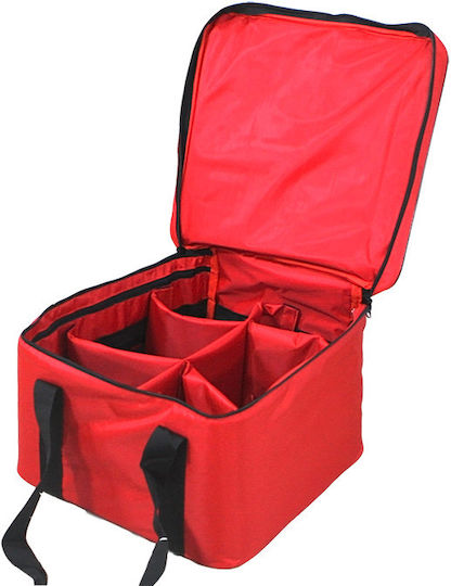 Raki Geantă Izotermă Pentru Transport Pizza Cu Capacitate 22lt 35x35x20cm Insulated