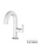 Slim Vicario White Mixing Sink Faucet