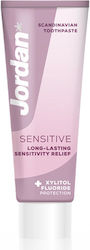 Jordan Stay Fresh Zahnpasta für Empfindliche Zähne & Platte 75ml