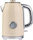 Estia Retro Epoque Kettle 1.7lt 2200W Beige