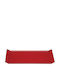 Raki Πιατέλα Σερβιρίσματος Μελαμίνης Κόκκινη 15x35εκ.