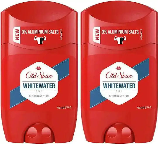 Old Spice Whitewater Αποσμητικό σε Stick 2x50ml