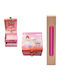 Set Osterkerzen mit Box Rosa Fee Natur Musik Drehbare Ballerina 11x11x9cm