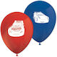 Set of 8 Birthday Balloons Disney Cars Latex Ice 25cm