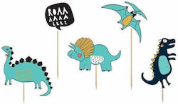 Decorațiuni Dulciuri Dinozauri Pentru Petreceri 5 Bucăți