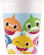 Baby Shark Glass for Party 8 Pieces