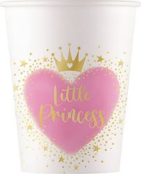 Princess Glass for Party 8 Pieces