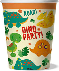 Ποτήρια Πάρτυ Dino Party 8 Τεμ