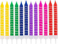 Lumanări De Ziua De Naștere Crayons 12 Bucăți