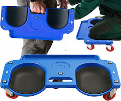 Knee Protection Support Workshop Zola Rollers Magnetic Surface Easy Movement Abs 50 X 26 X 9.5 Cm Blue