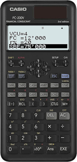 Casio Калкулатор в Черен Цвят