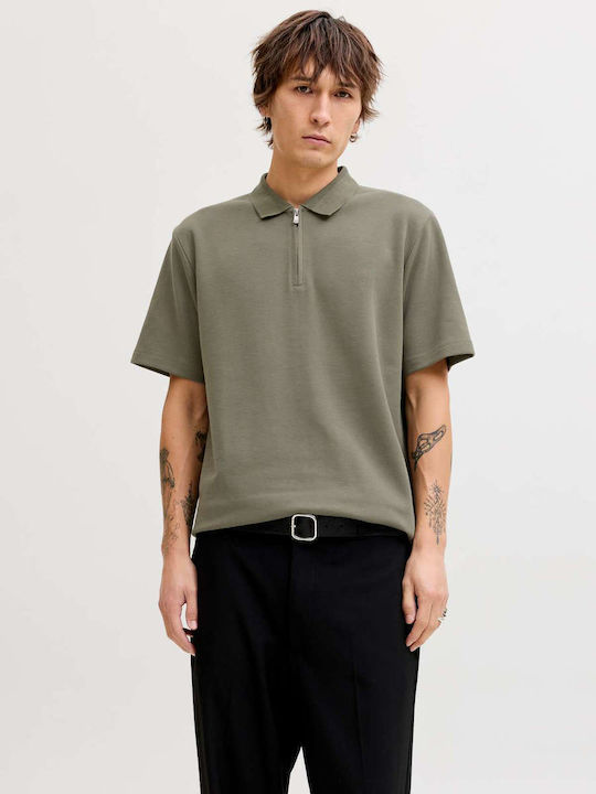 Jack & Jones Αθλητική Μπλούζα Κοντομάνικη Smoke...