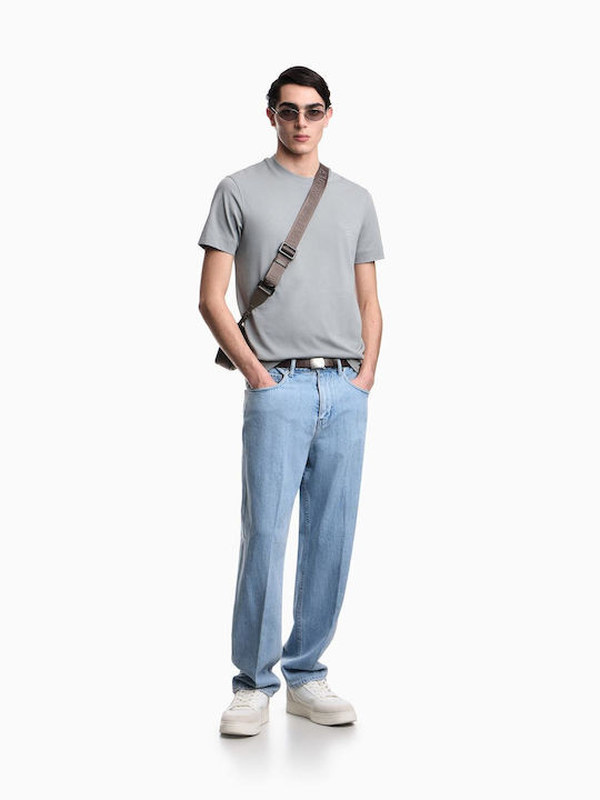 Emporio Armani Тениска С Къс Ръкав Сива