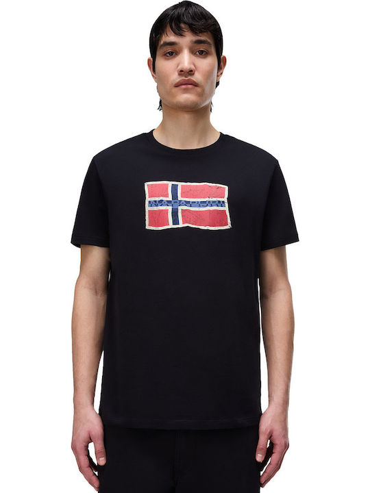 Napapijri T-Shirt Schwarz