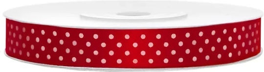 Satin Bänder Polka Dot Rote