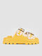 Women's Flat Sandals Yellow