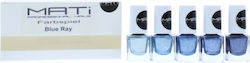 JewlsAndJems Matt Nagellacke Set Blau Ray 5ml