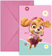 Προσκλήσεις Skye & Everest Paw Patrol 6 Τεμ