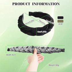 Velvet Haar Stirnbänder Set Haarband Elegant Schwarz