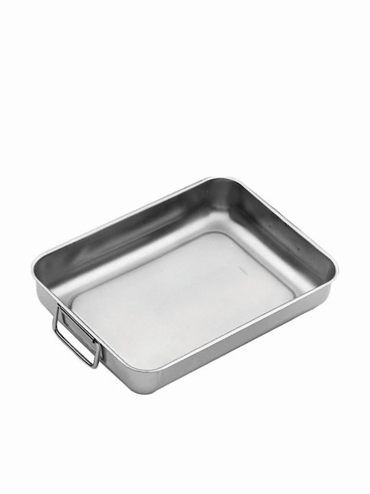 Inoxriv Tavă De Copt Din Oțel Inoxidabil 32x40cm