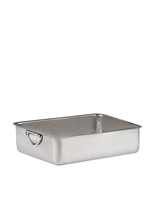 Inoxriv Tavă De Copt Din Oțel Inoxidabil 25x36cm