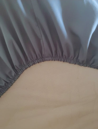 N.120451 Bed Sheets for Single Bed 80x190+40cm with Rubber Hugger 1
