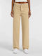 Women's Fabric Trousers in Relaxed Fit Desert Camo