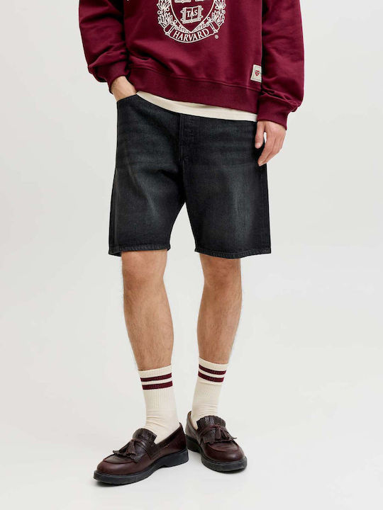 Jack & Jones Men's Shorts Denim Black