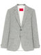 Summer Men’s Suit Jacket with Slim Fit Gray