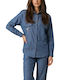 Long Sleeve Women's Shirt Blue