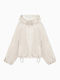 Women's Winter Jacket Fancy Beige