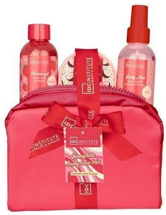IDC Institute Sweet Swirls Travel Set for Body Cleaning 3 Pieces