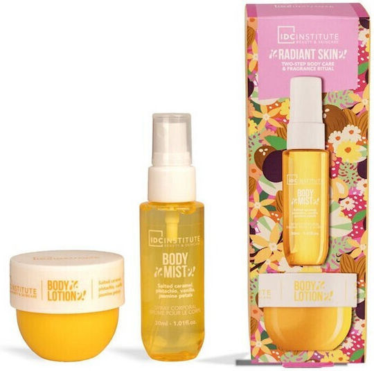IDC Institute Radiant Bright Set Pentru Femei cu Loțiune de Corp
