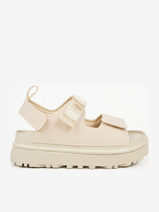 Summer Women's Beige Platforms