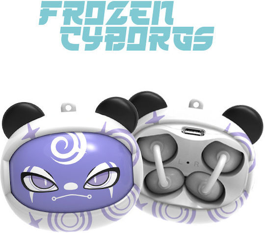Kiddoboo GOAT Open Ear Bluetooth Handsfree Ακουστικά με Θήκη Φόρτισης Frozen Cyborgs